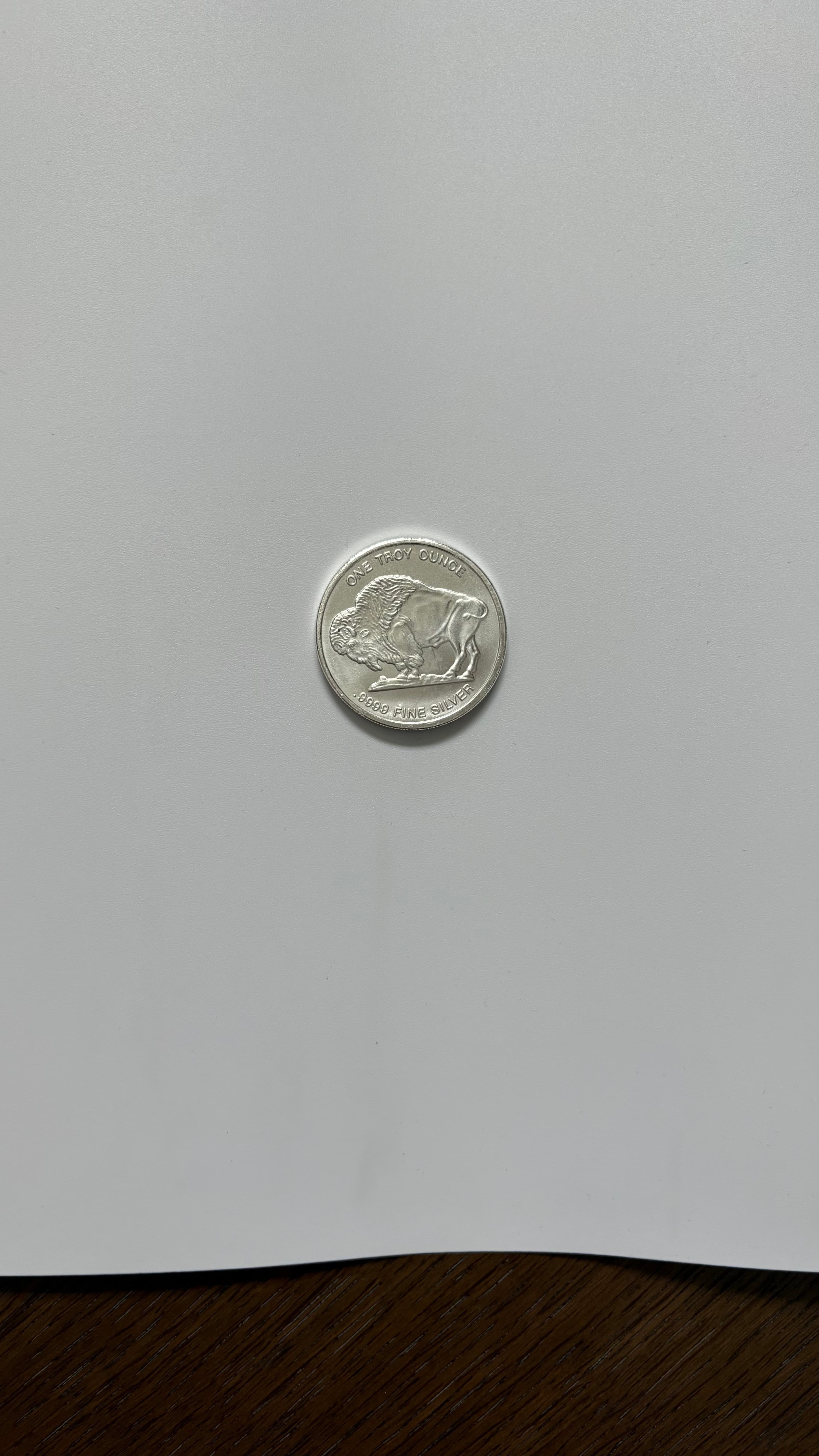 American Silver Buffalo Round
